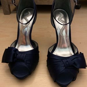 Nina -EmmyLou -LS New Navy Dress Heels